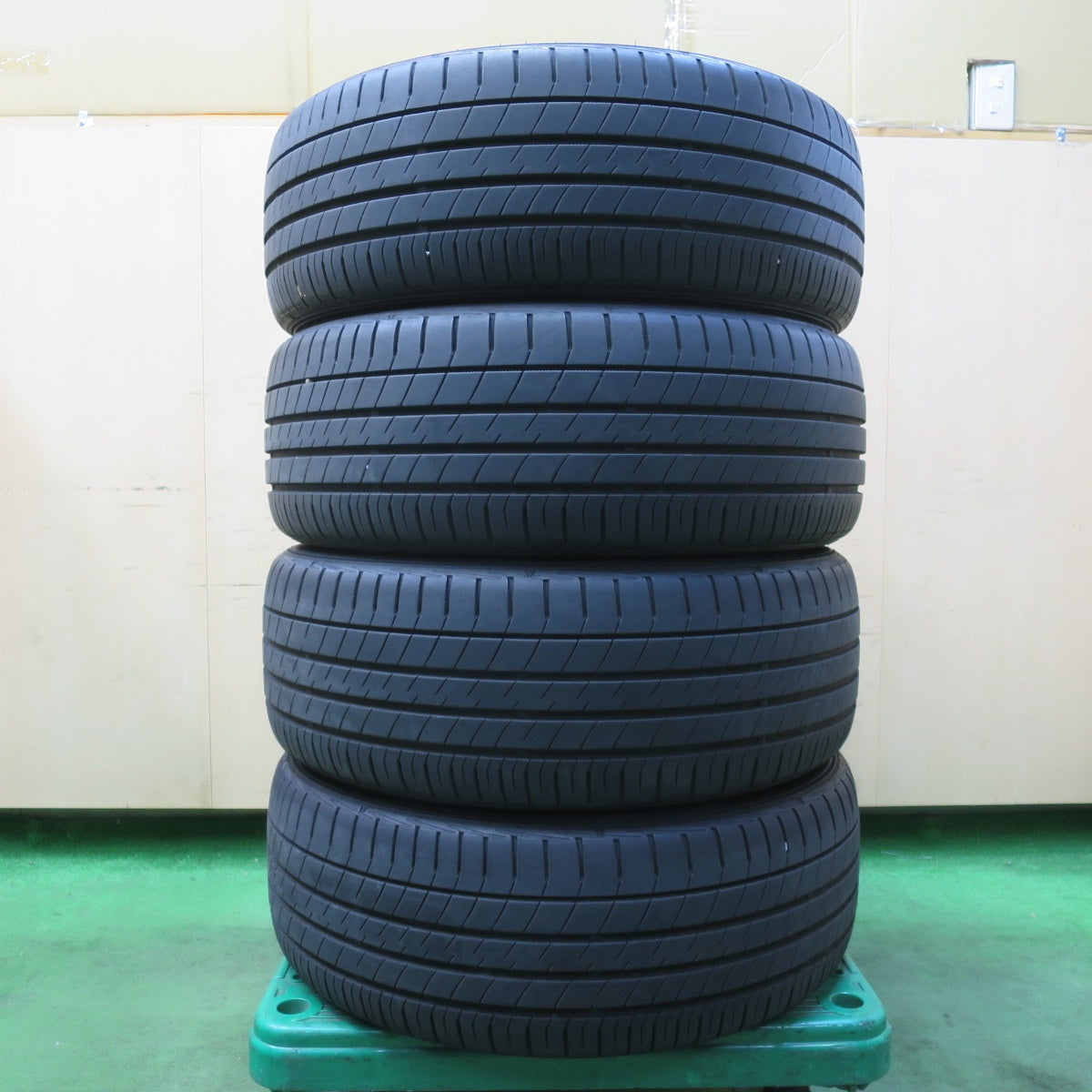[送料無料] バリ溝！8.5分★トヨタ 30系 プリウス S G ツーリング 純正 215/45R17 ダンロップ ルマン5 17インチ PCD100/5H★5040713イノ