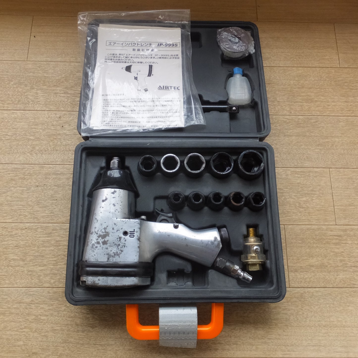 [送料無料] ★ナカトミ AIRTEC エアーインパクトレンチ AIR IMPACT WRENCH IP-999S★