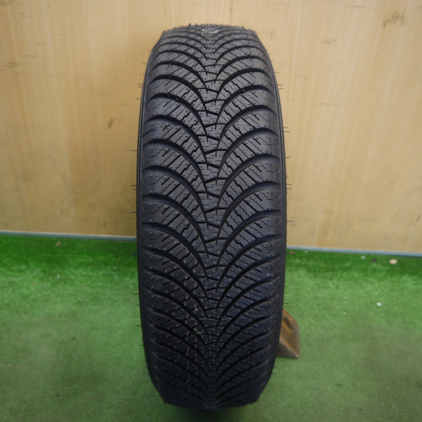 未使用！25年！1本★155/65R14 ダンロップ オールシーズン マックス AS1 ALL SEASON MAXX タイヤ 14インチ N-BOX ムーヴ ミライース 等★6060204Hノ