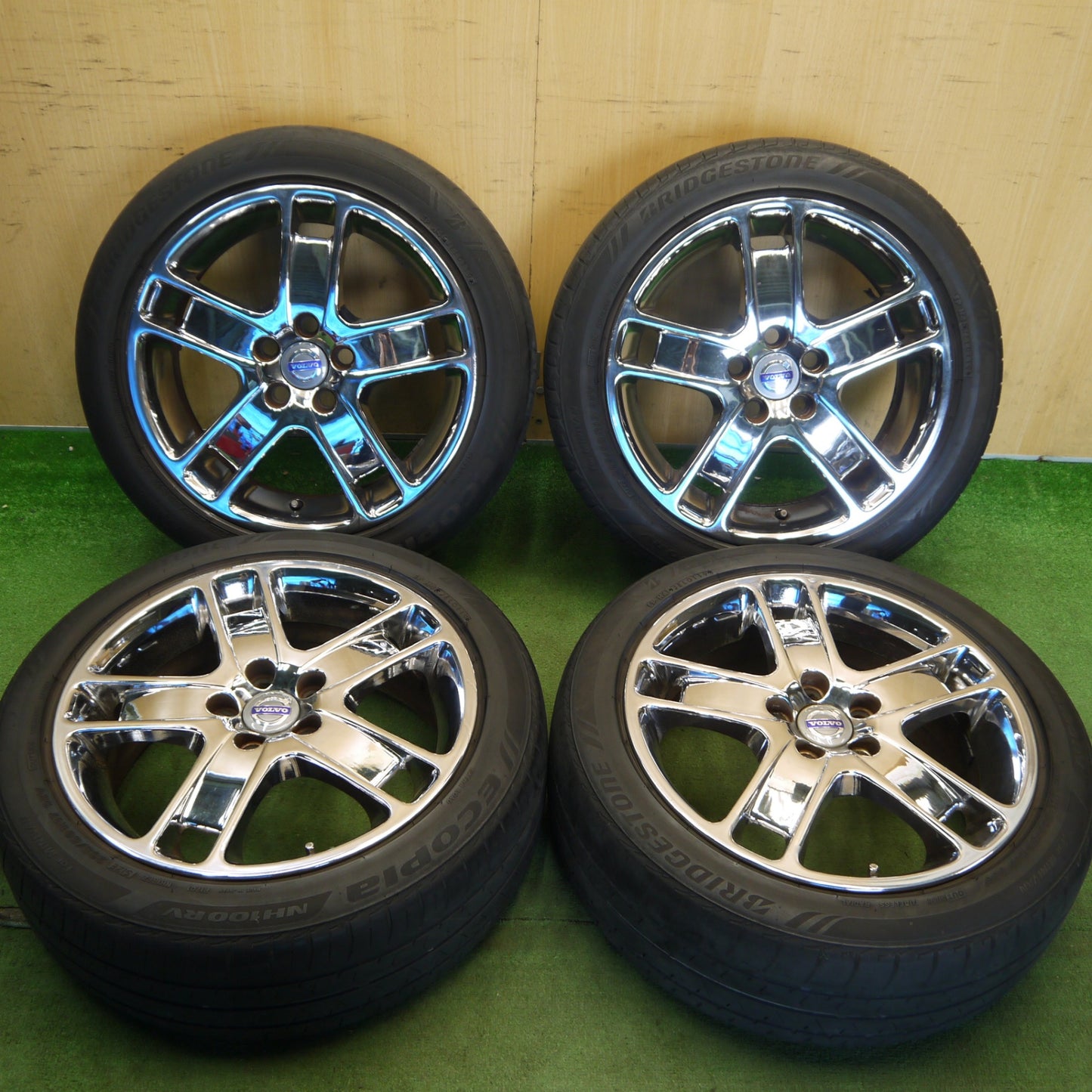 4本価格★ボルボ C30 純正 205/50R17 ブリヂストン エコピア NH100RV 17インチ PCD108/5H★6051209Hノ