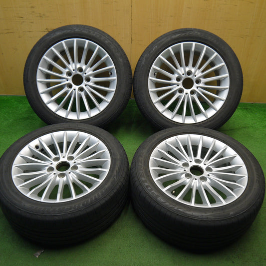 キレイ★BMW 3シリーズ F30 純正 225/50R17 ブリヂストン ポテンザ S001 17インチ PCD120/5H★5051302Hノ