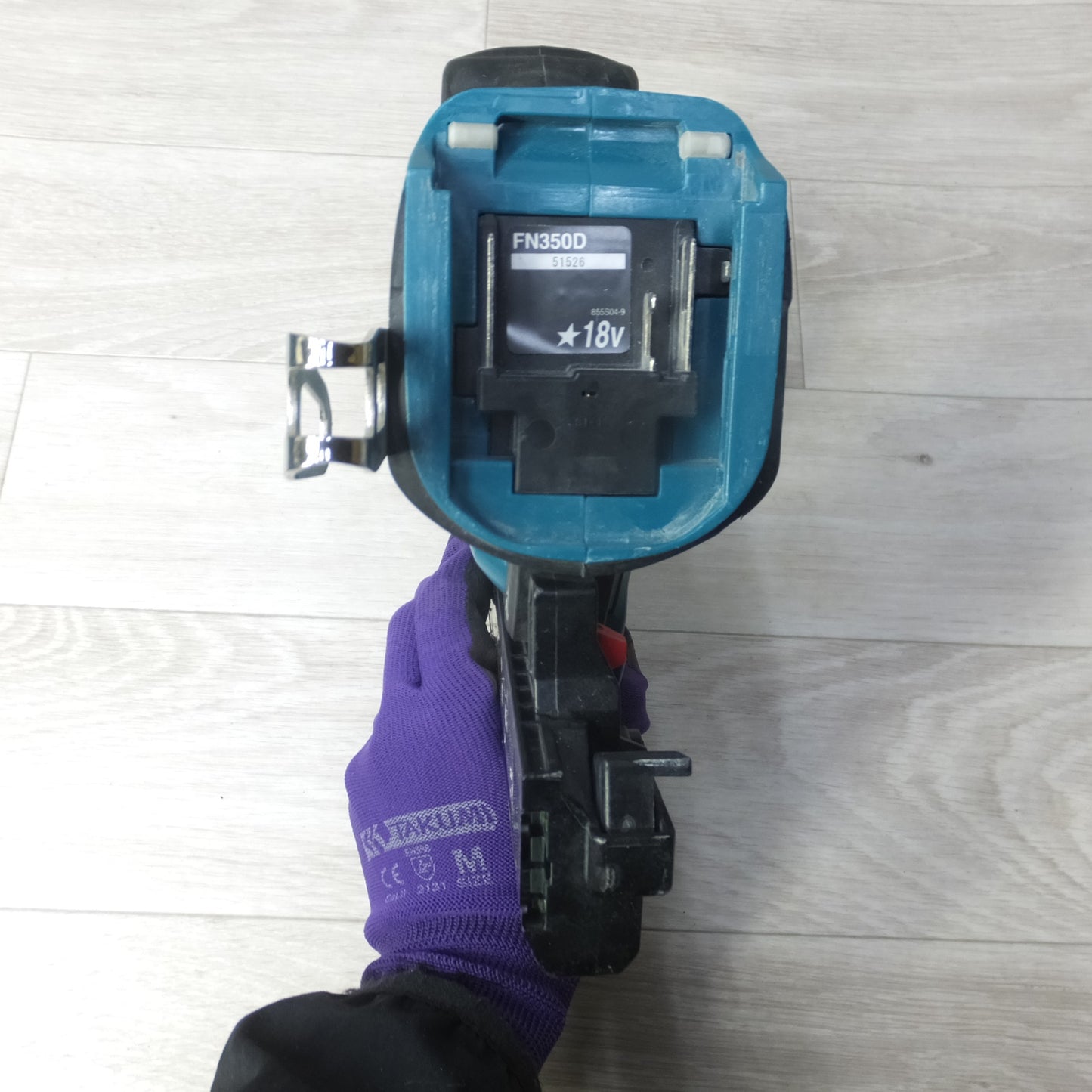 [送料無料] ◆makita マキタ 35mm 充電式面木釘打 FN350 18V 釘打ち機 電動工具 本体のみ◆