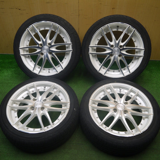 4本価格★ZEROBREAK SERIES AKUT EXE 165/50R16 ダンロップ エナセーブ EC204 16インチ ゼロブレイク アクト エグゼ PCD100/4H★6010910Hノ