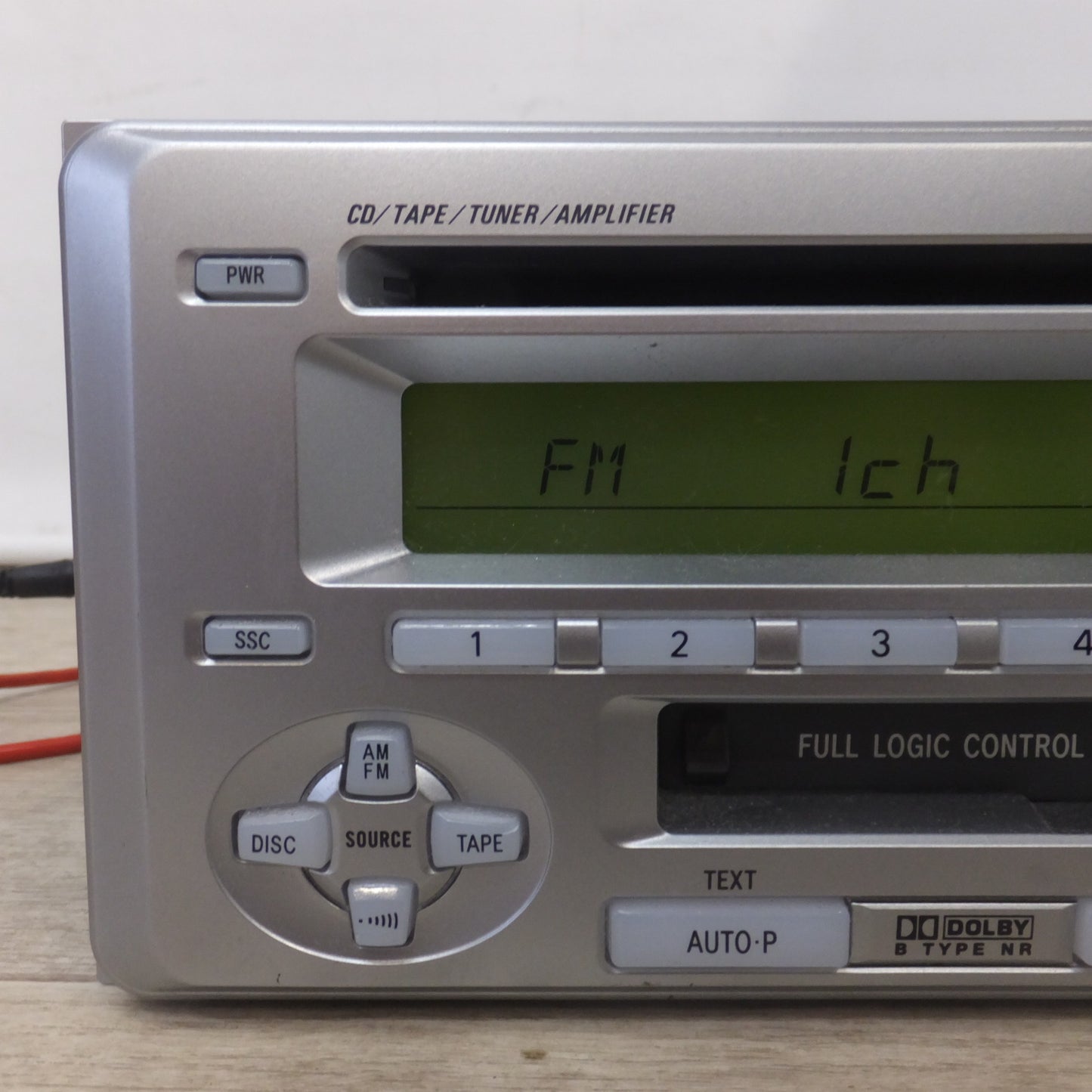 [送料無料] ★パイオニア製 トヨタ 純正 カーオーディオ CD カセットプレーヤー CKP-W55 08600-00G60 FH-M8007ZT(36)★