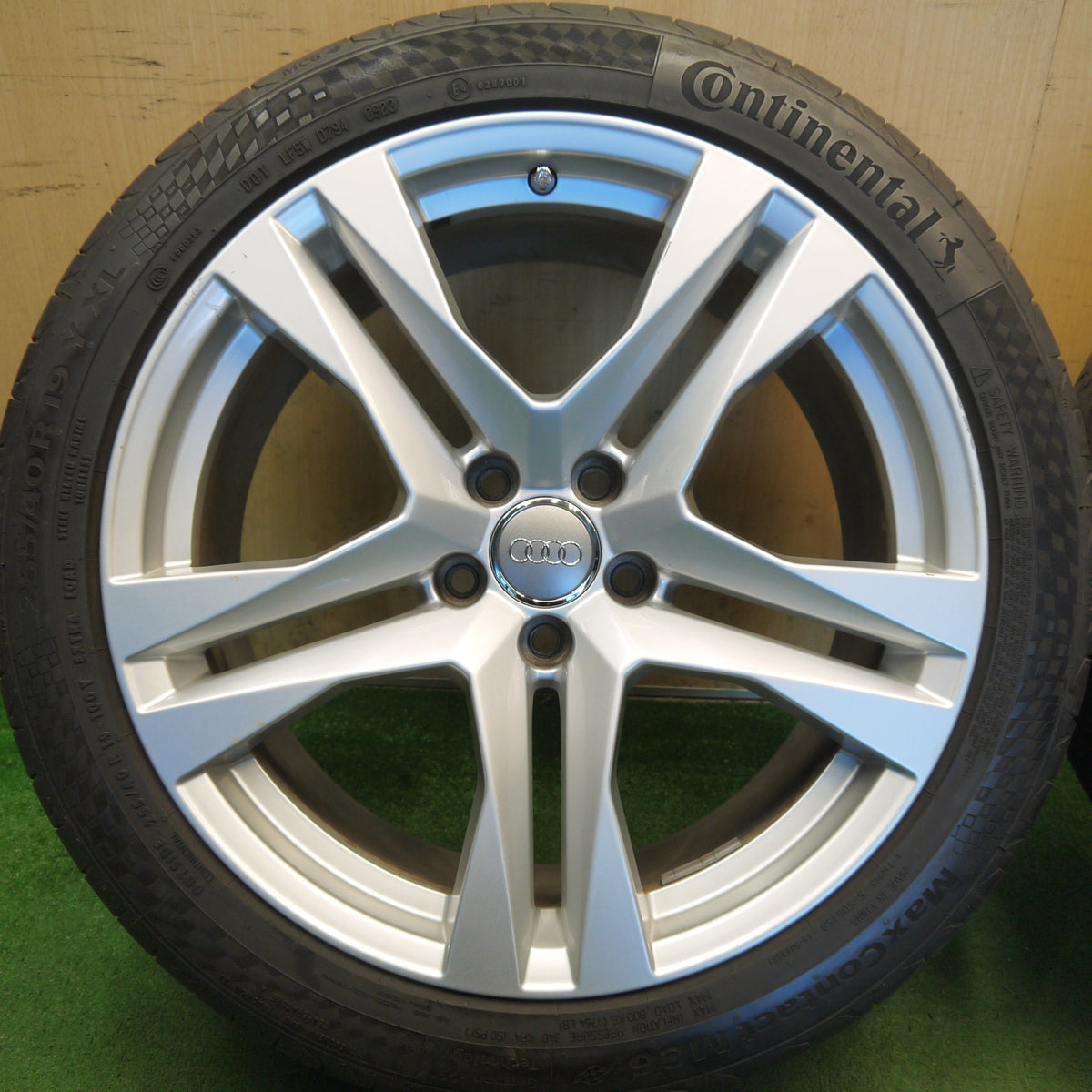 4本価格！23年◎アウディ A7 純正 255/40R19 コンチネンタル マックスコンタクト MC6 19インチ PCD112/5H◎6082503Hノ