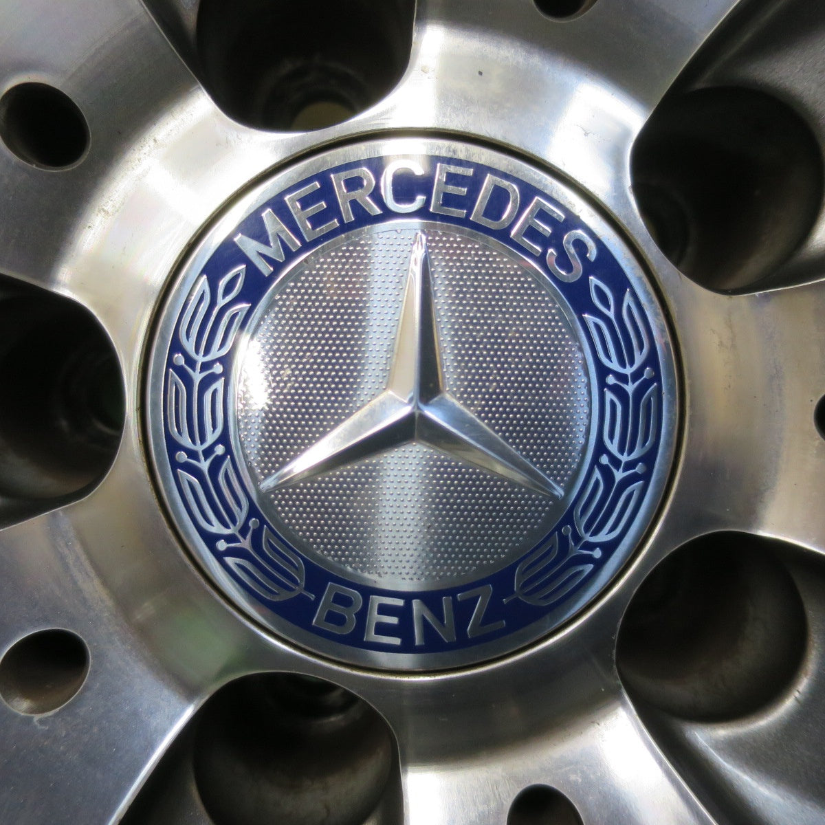 [送料無料] バリ溝！8.5分★ベンツ Eクラス W212 純正 AMG 245/40R18 265/35R18 ブリヂストン ポテンザ RE050A S007A PCD112/5H★4111602イノ