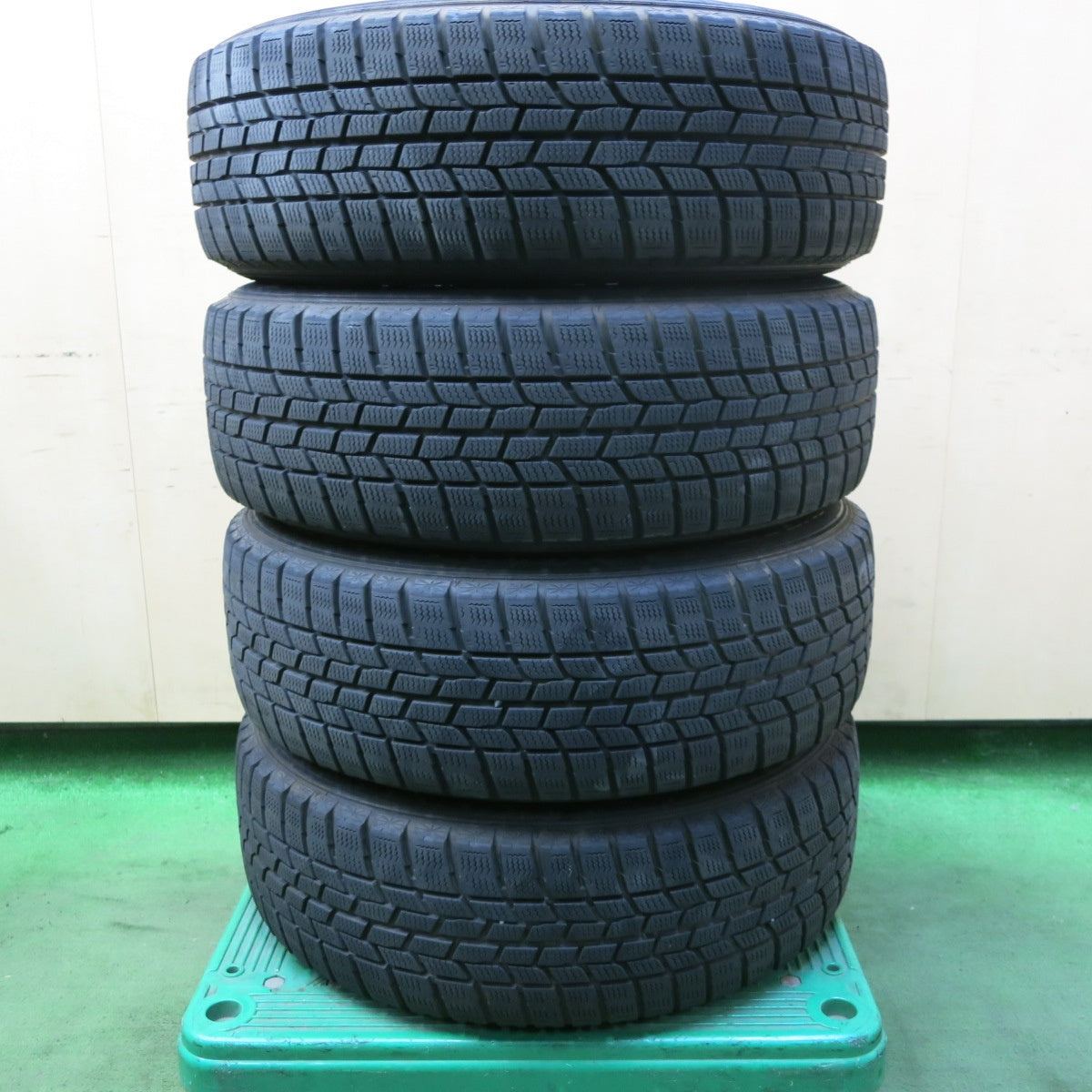 キレイ★プリウス 等 185/65R15 スタッドレス グッドイヤー アイスナビ6 ravrion LUMIERE ラブリオン 15インチ PCD100/5H★5082301SKス
