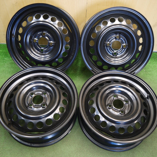 新車外し★日産 E13 ノート 純正 スチール ホイール 16インチ 16×5.5J PCD100/4H★6051908Hホ