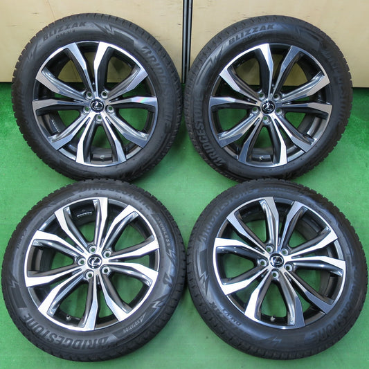 *送料無料* センサー付！バリ溝！キレイ！8.5分★レクサス RX450h バージョンL 純正 235/55R20 スタッドレス ブリヂストン ブリザック DM-V3 PCD114.3/5H★4061303イス