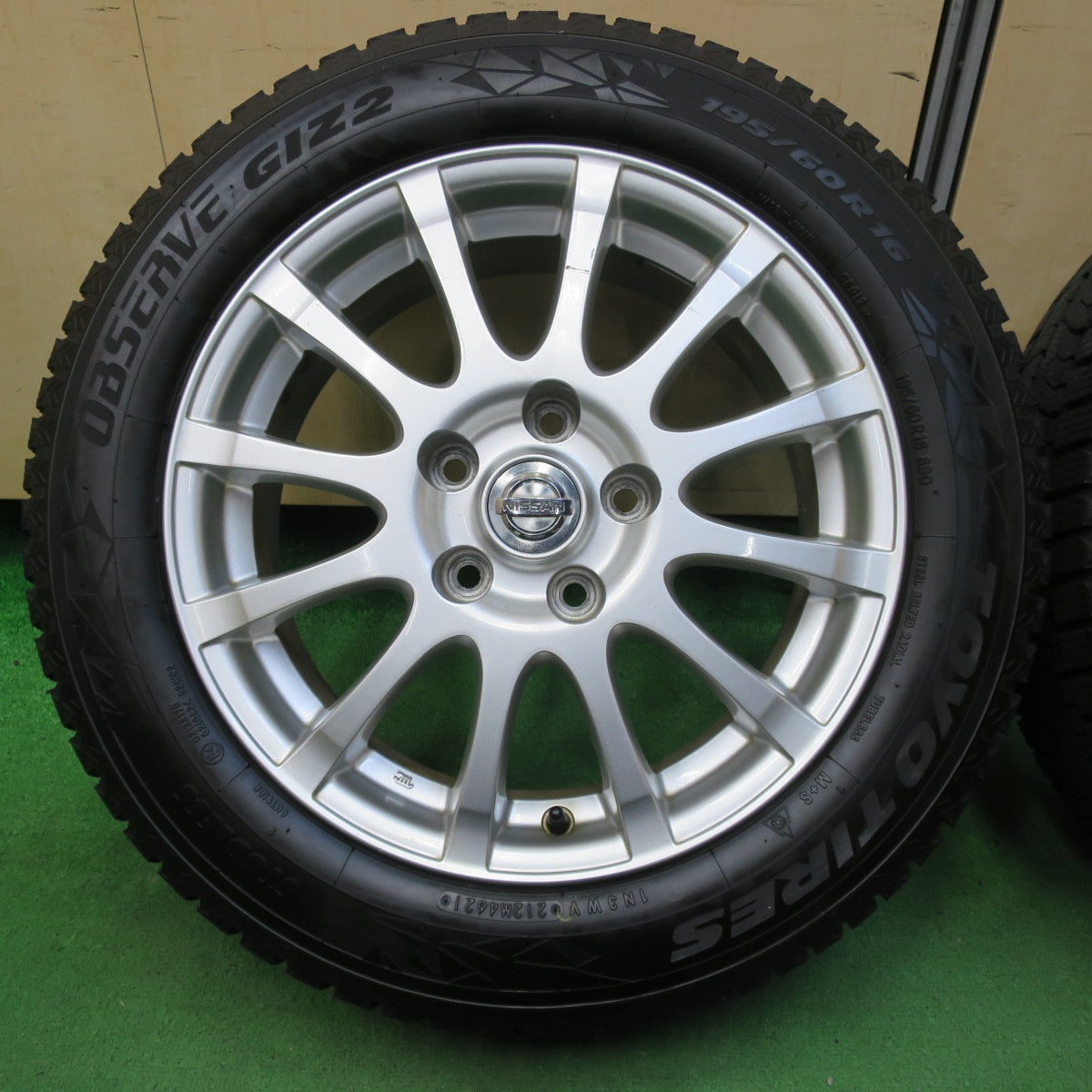 バリ溝！キレイ！9.5分★ワーゲン 純正 215/65R15 スタッドレス ダンロップ ウインターマックス WM01 PCD112/5H 15インチ★ バリ溝！21年！9.5分以上☆トヨタ 210系 クラウン ロイヤル 純正 OP