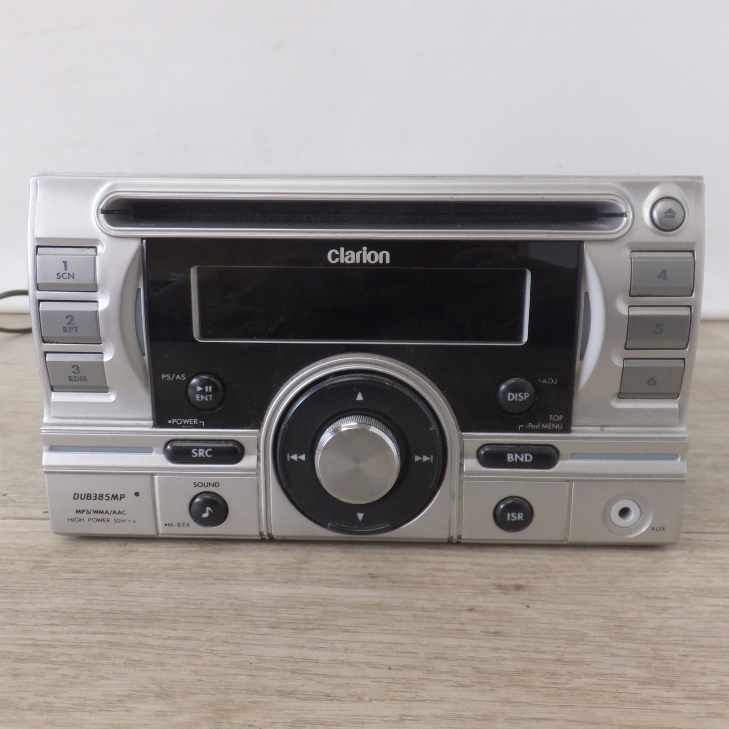 [送料無料] ★クラリオン clarion 2DIN CD USB MP3 WMA AAC レシーバー DUB385MP PA-3133A[43]★