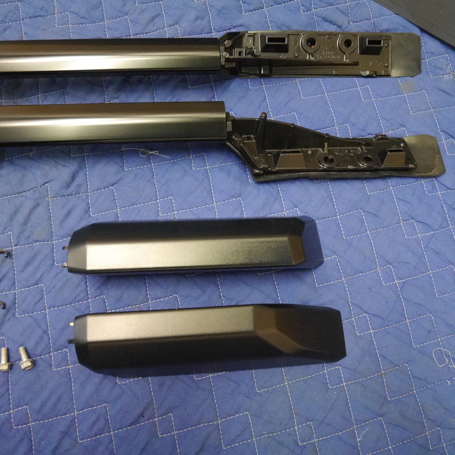 【岐阜発 直接引取限定】1台分セット！キレイ☆トヨタ ランクル 250 ZX GDJ250W TRJ250W 純正 ルーフ レール 型式 不明☆