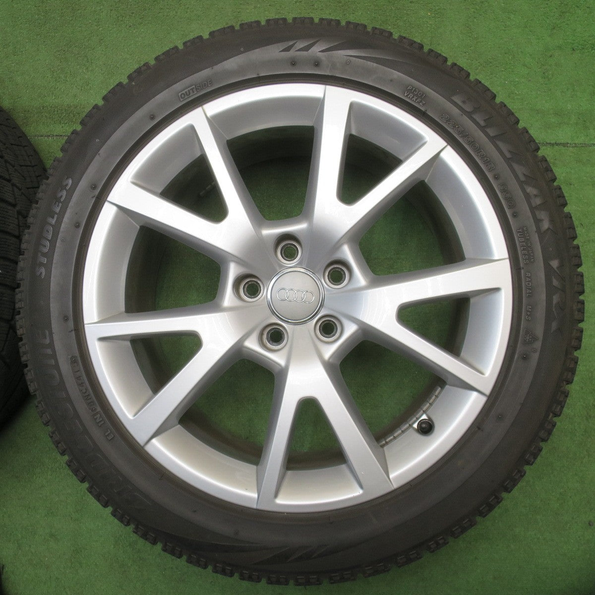 キレイ◎アウディ A6 4G 純正 225/50R18 スタッドレス ブリヂストン ブリザック VRX 18インチ PCD112/5H◎6061705NJス