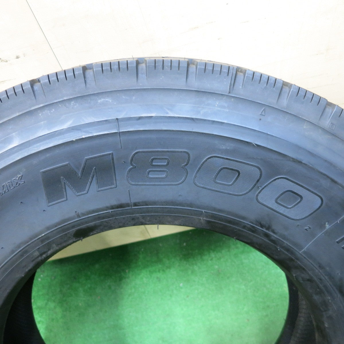 [送料無料] バリ溝！21年！ほぼ10分！2本★トラック タイヤ 225/80R17.5 123/122L ブリヂストン M800 ミックス オールシーズン 17.5インチ★5031107ナスタ