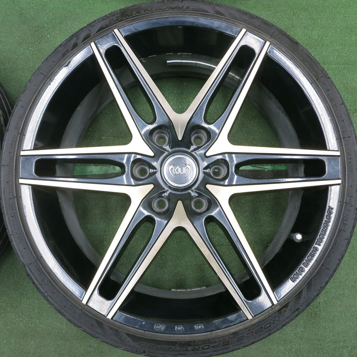 *送料無料* 4本価格！21年★Roud RACING BONZO 225/35R20 ナンカン NOBLE SPORT NS-20 ラウド 20インチ PCD139.7/6H★4051305HAノ