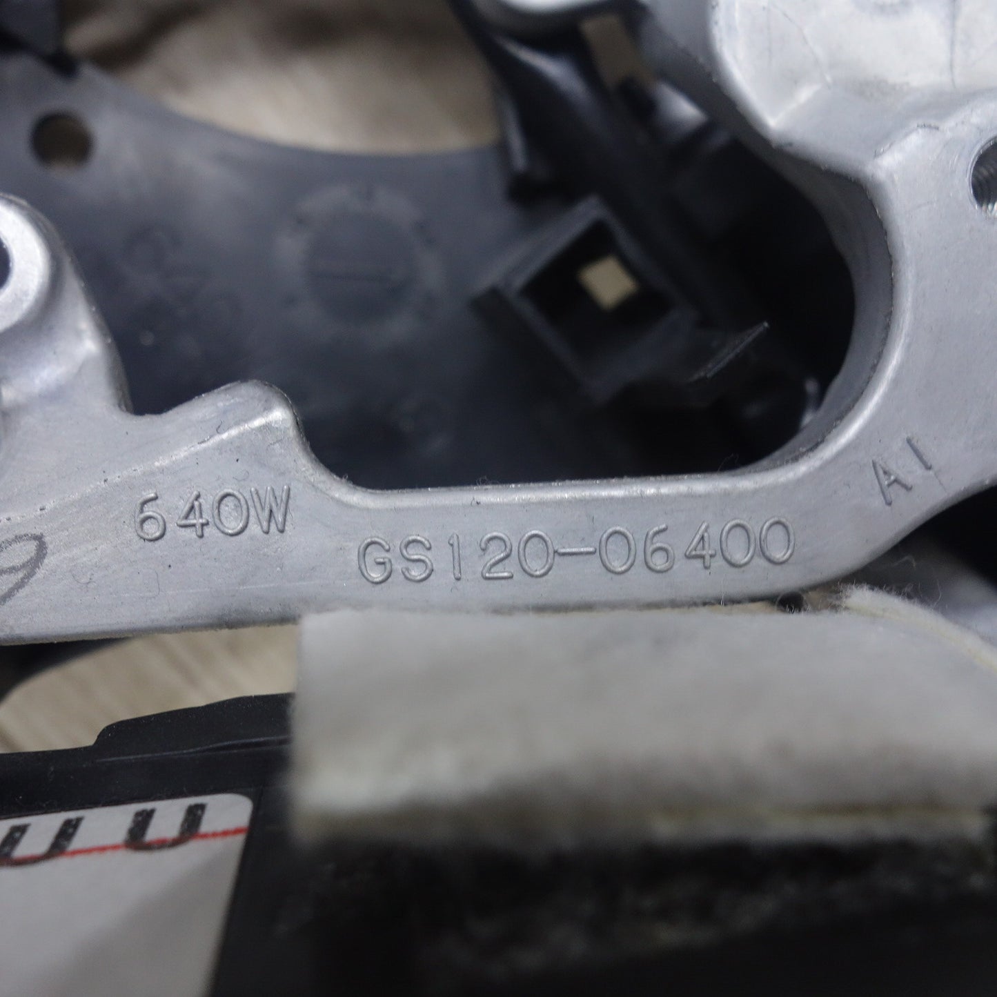 [送料無料] キレイ◆レクサス 純正 ウッド ステアリング ハンドル GS120-06400 864A1-48011 RX ウッド レザー コンビ◆