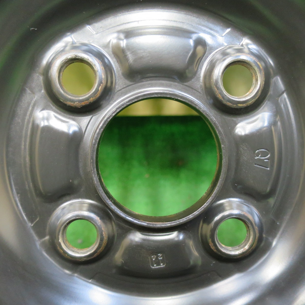*送料無料* タイヤほぼ未使用！24年！キレイ★155/65R14 ブリヂストン レグノ GR-Leggera スチール ホイール 14インチ PCD100/4H★4082004イノ