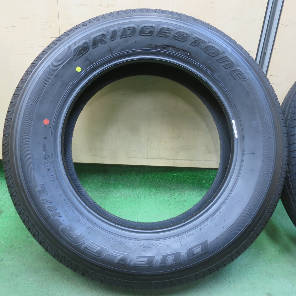 新車外し！25年★ジムニー 等 175/80R16 ブリヂストン デューラー H/L 852 DUELER 16インチ★6022106イノタ