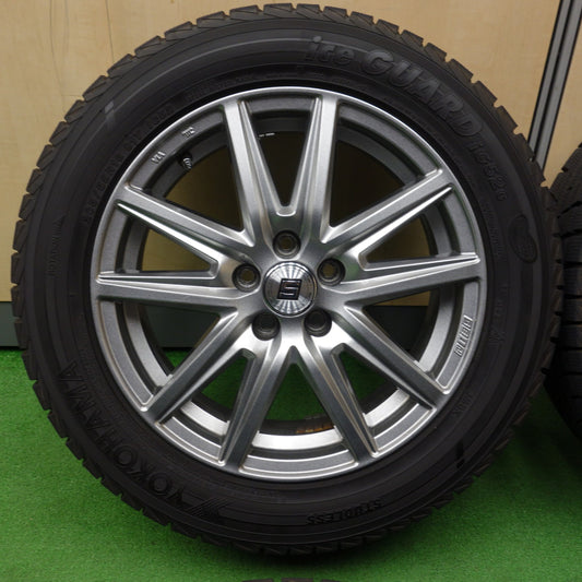 バリ溝!23年!9.5分◎86 BRZ 等 205/55R16 スタッドレス ヨコハマ アイスガード iG52C SEIN ザイン 16インチ PCD100/5H◎6091402KTス