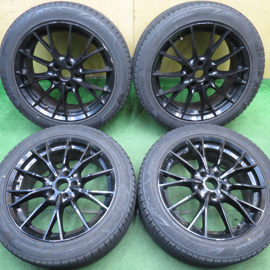 4本価格！22年★BMW 等 MAK FABRIK 245/45R18 スタッドレス ブリヂストン ブリザック VRX3 18インチ ファブリック PCD112/5H★5060306NJス