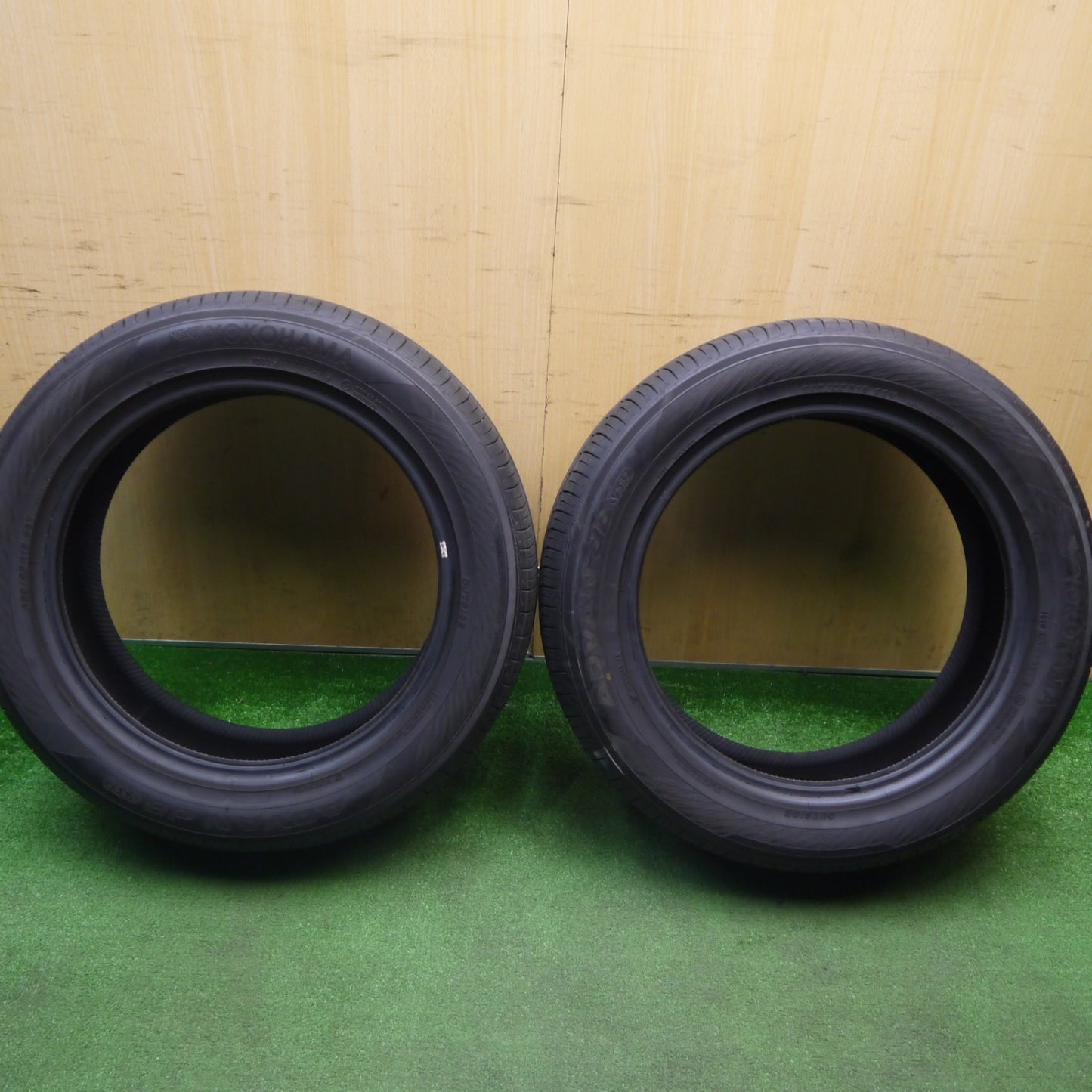 バリ溝！9.5分！2本★225/55R18 ヨコハマ アドバン dB V552 タイヤ 18インチ ZR-V エルグランド XV フォレスター アウトランダー 等★6010707Hノタ