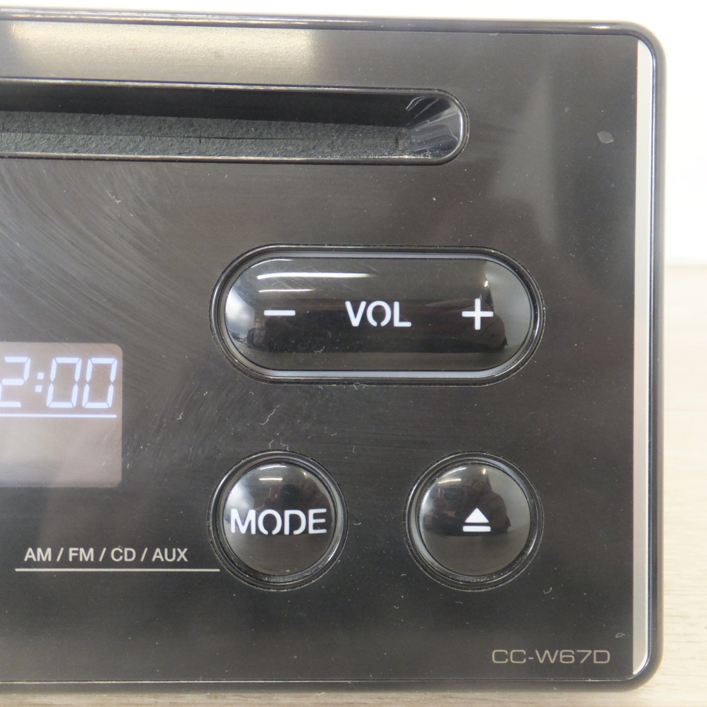 [送料無料] ★クラリオン製 ダイハツ 純正 ワイドシンプルCDチューナー CC-W67D 08600-K9032 PD-2976[40]★