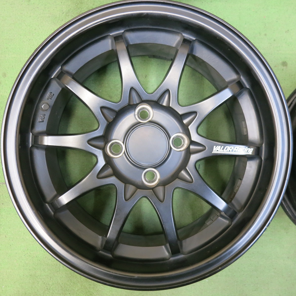 4本価格★VALOR Racing SXR 15インチ ホイール ヴァロー レーシング PCD100/4H★5052111SYホ