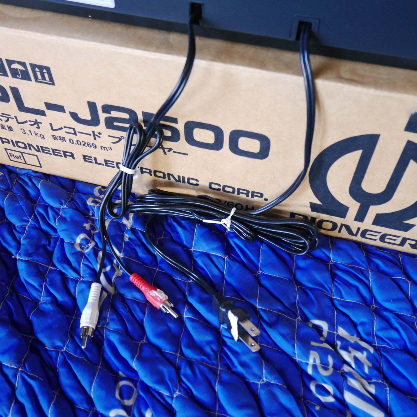[送料無料] 未使用☆PIONEER パイオニア ステレオ レコード プレーヤー PL-J2500 ターンテーブル ステレオ オーディオ 機器☆