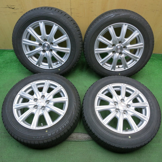 バリ溝！キレイ！9.5分★シエンタ 等 185/60R15 スタッドレス ブリヂストン ブリザック VRX JOKER ジョーカー 15インチ PCD100/5H★5053113HAス