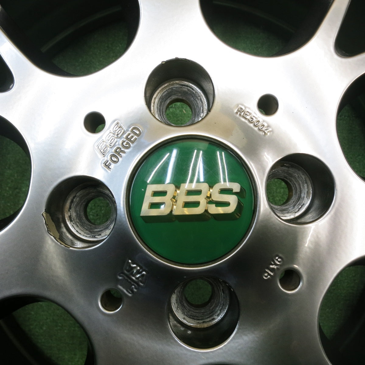 キレイ★BBS RE5004 鍛造 15インチ ホイール 15×6J PCD100/4H★5112906HAホ