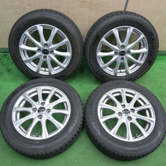 バリ溝！キレイ！9分★スタッドレス 175/65R15 ヨコハマ アイスガード iG50 プラス Exceeder エクシーダー 15インチ PCD100/4H★4123106HAス