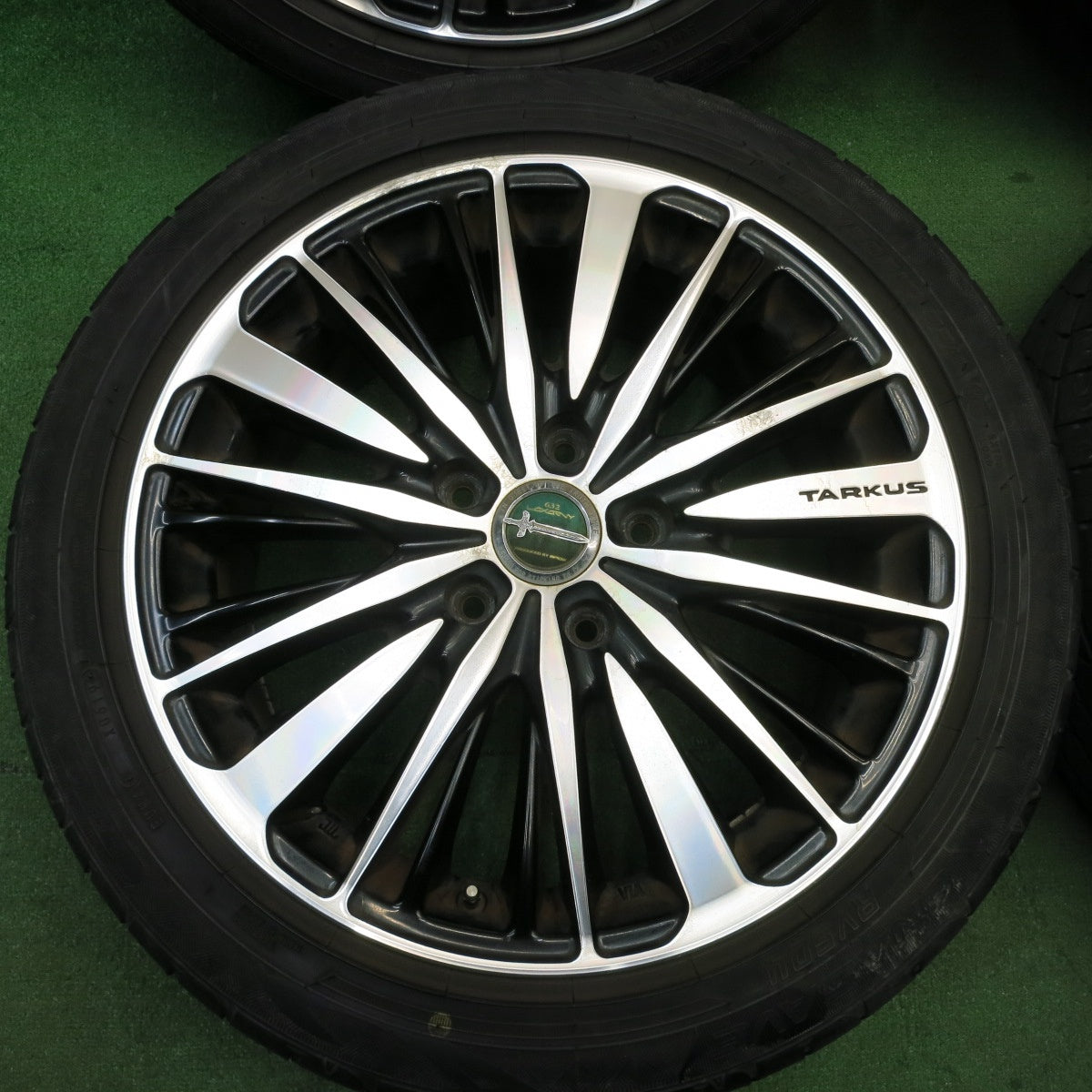 バリ溝！8.5分★632 LOXARNY TARKUS BADX 205/50R17 ダンロップ エナセーブ RV504 ロクサーニ タルカス 17インチ PCD114.3/5H★5050701AKノ