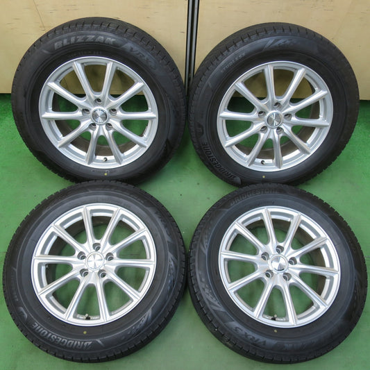 バリ溝！22年！キレイ！9.5分★スタッドレス 225/60R17 ブリヂストン ブリザック VRX3 ECO FORME エコフォルム 17インチ PCD114.3/5H★5060502イス