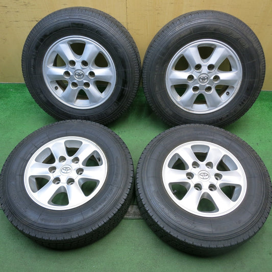 バリ溝！9.5分★トヨタ 200系 ハイエース 純正 OP 195/80R15 107/105L スタッドレス トーヨー デルベックス 934 15インチ PCD139.7/6H★5080205HAス