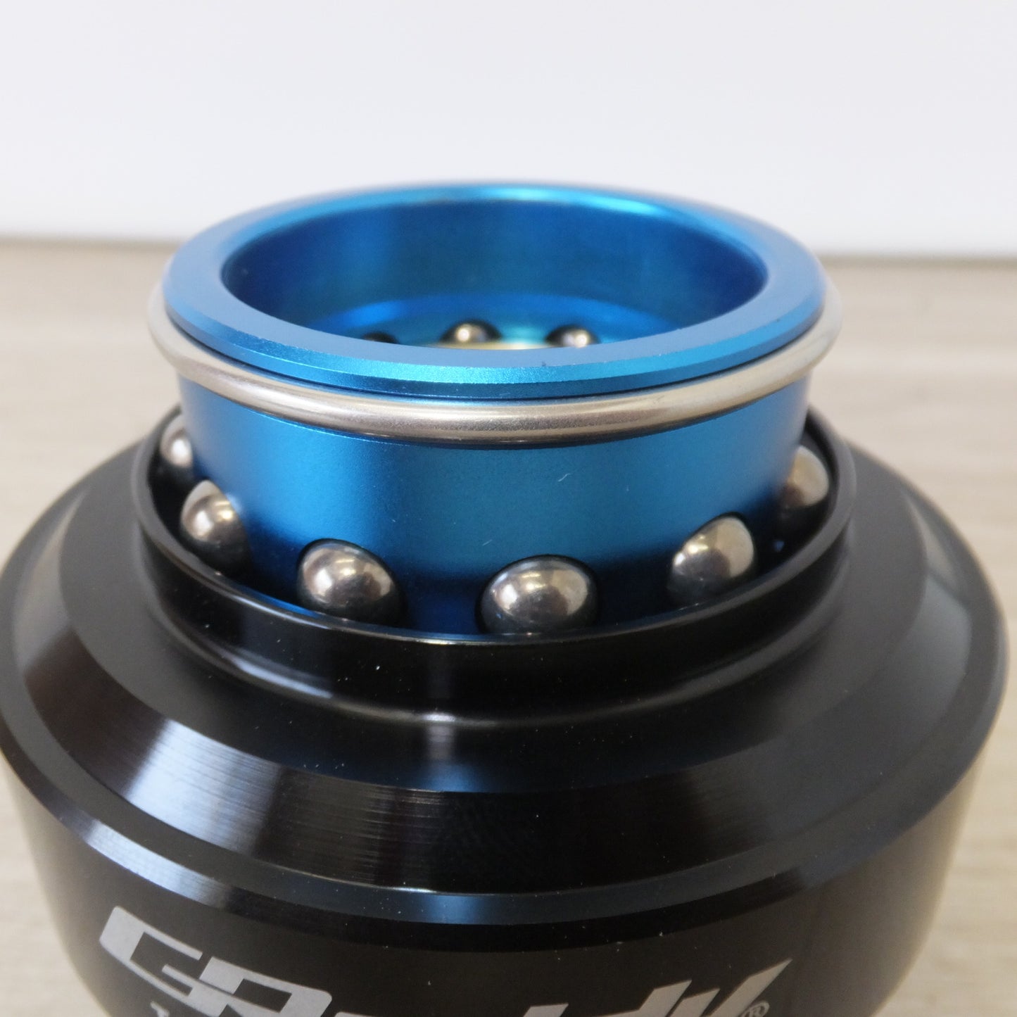 [送料無料] 美品★Greddy ワークスベル Works Bell ステアリング脱着システム RAPFIXII ブルー×ブラック 汎用品★