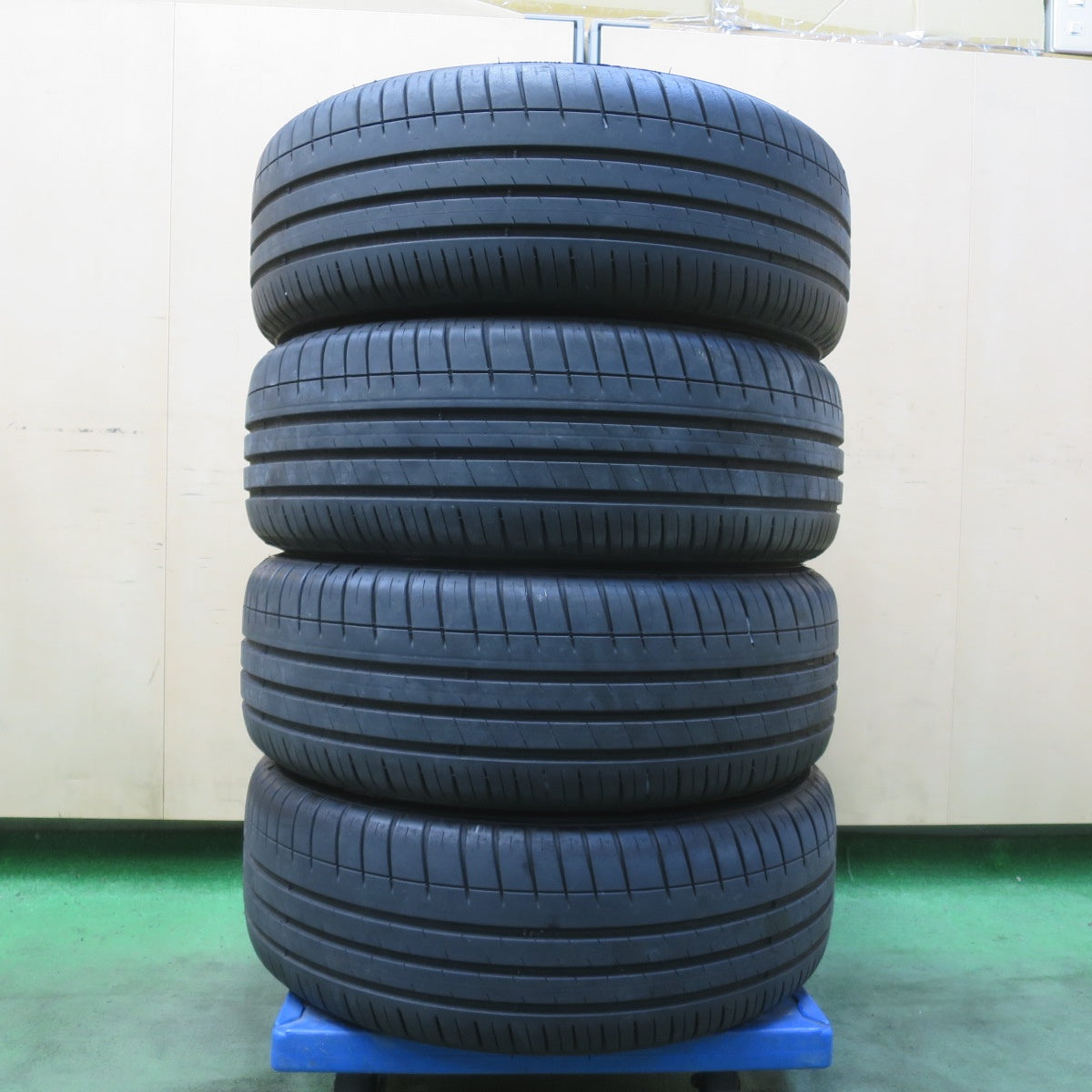 4本価格！22年★日産 S13 シルビア 純正 火の玉 195/55R15 ミシュラン パイロットスポーツ3 ST 15インチ PCD114.3/4H★6053008イノ