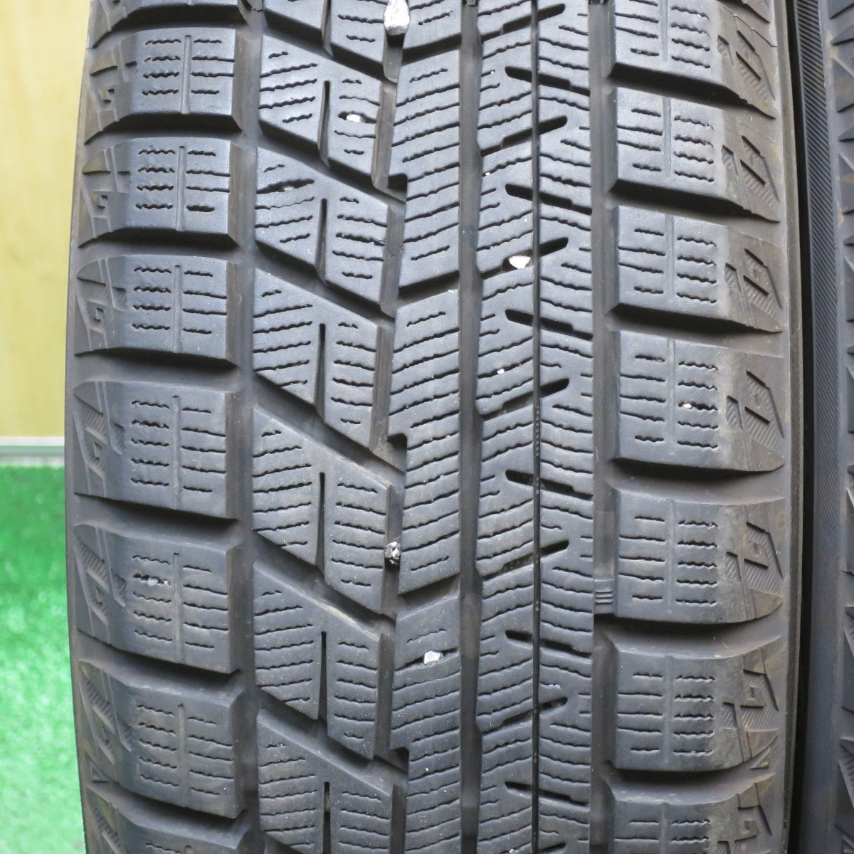 バリ溝！24年！9.5分★スタッドレス 155/65R14 ヨコハマ アイスガード iG60 DUFACT DF5 デュファクト 14インチ PCD100/4H★6051505NJス