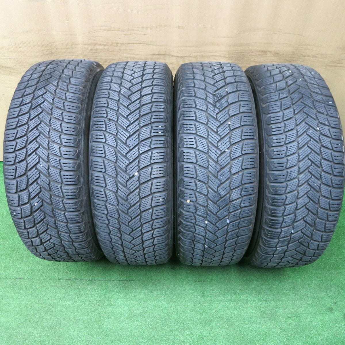 バリ溝！9分★RAYS VERSUS SECOLO VENTUNO 215/60R17 スタッドレス ミシュラン X-ICE SNOW レイズ ベルサス 17インチ PCD114.3/5H★6020602NKス