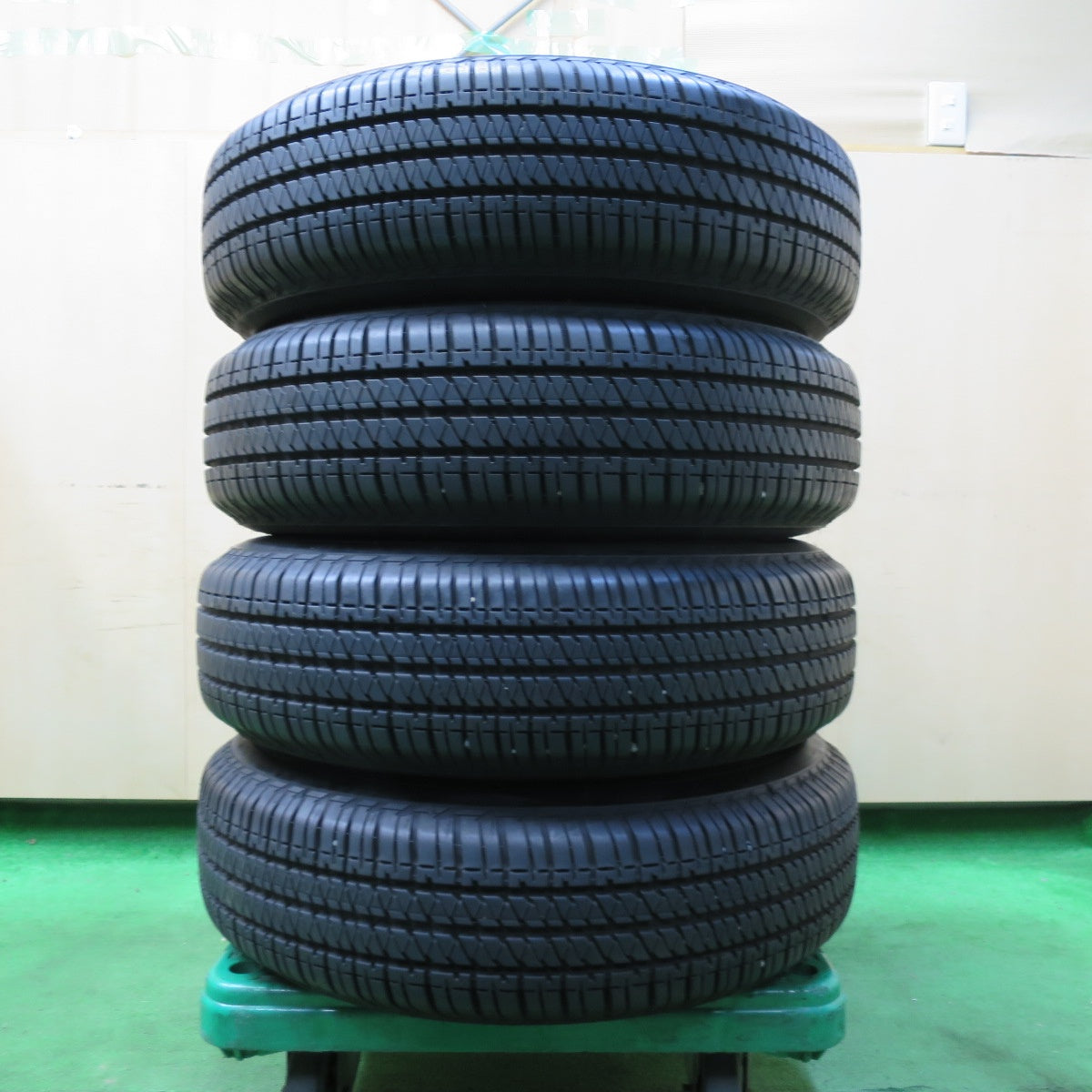 *送料無料* バリ溝！21年！キレイ！9.5分★スズキ JB74 ジムニーシエラ 純正 195/80R15 ブリヂストン デューラー H/T 684Ⅱ 15インチ PCD139.7/5H★4062107イノ
