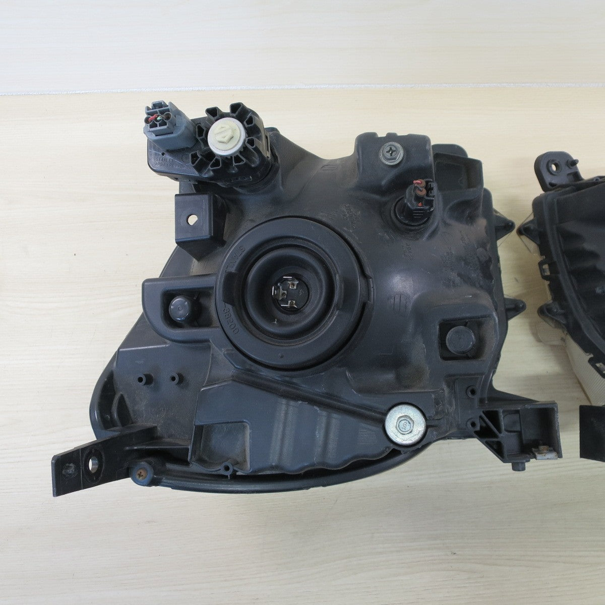 左右セット♪日産 MG33S モコ 純正 ハロゲン ヘッドライト P9638 STANLEY 907-38200 ヘッドランプ 照明 カー パーツ♪