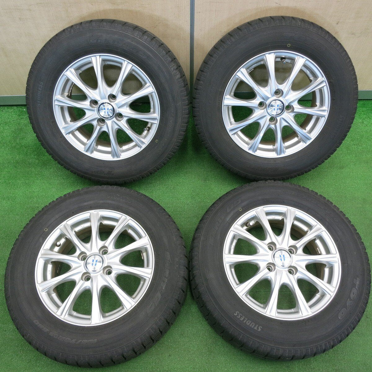 キレイ★スタッドレス 185/70R14 トーヨー ガリット G5 NEXTA ネクスタ 14インチ PCD100/4H★4121805TNス