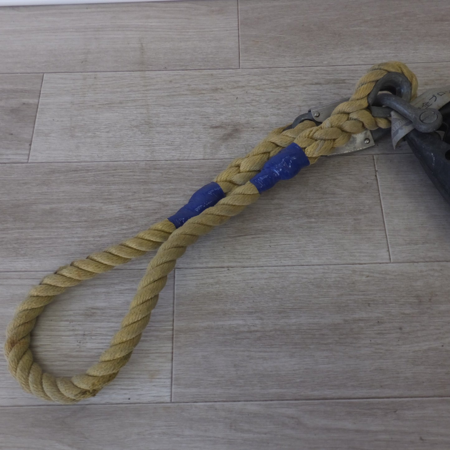 [送料無料] ★キョーワ KYOWA キョーワ式 安全ブロック SAFETY BLOCK ワイヤロープタイプ LB-12 12m　最大使用質量 85kg(3)★