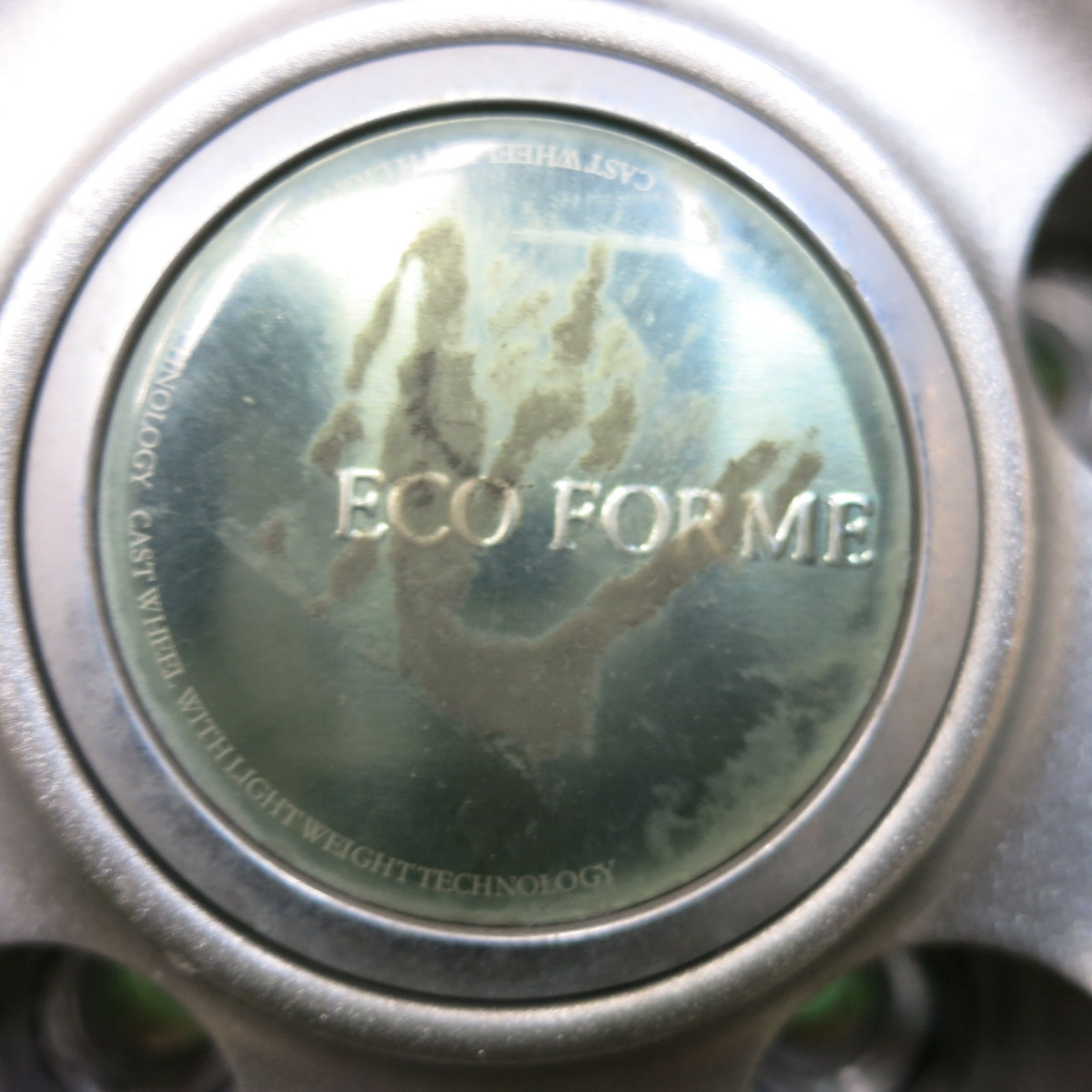 [送料無料] キレイ★ECO FORME ブリヂストン製 ホイール 17インチ エコフォルム 17×7J PCD114.3/5H★5021420SYホ