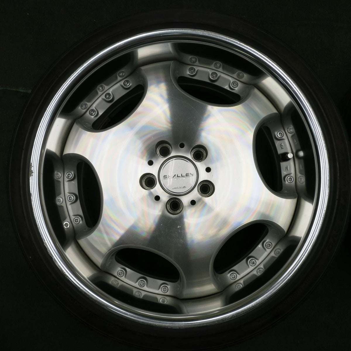 *送料無料* バリ溝！23年！9.5分★SHALLEN AME 225/35R19 245/35R19 ナンカン ウルトラスポーツ NS-2 ハンコック ベンタス V12 evo シャレン PCD114.3/5H★4051303NJノ