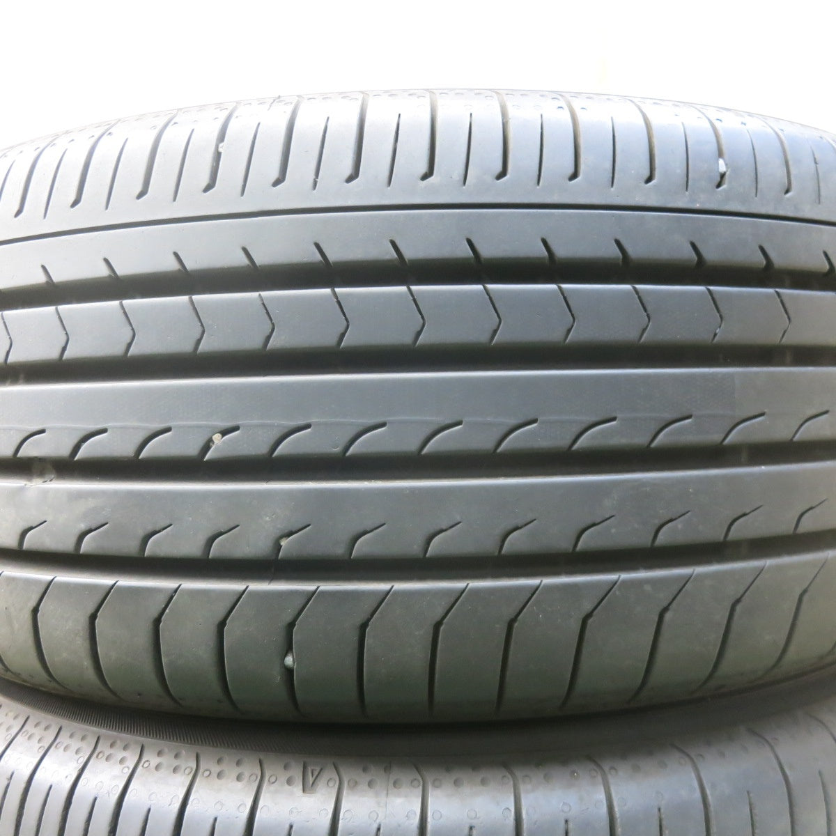 バリ溝！24年！9.5分★ホンダ RC オデッセイ 純正 215/55R17 ヨコハマ BluEarth-RV RV03 17インチ ブルーアース PCD114.3/5H★6022402SKノ