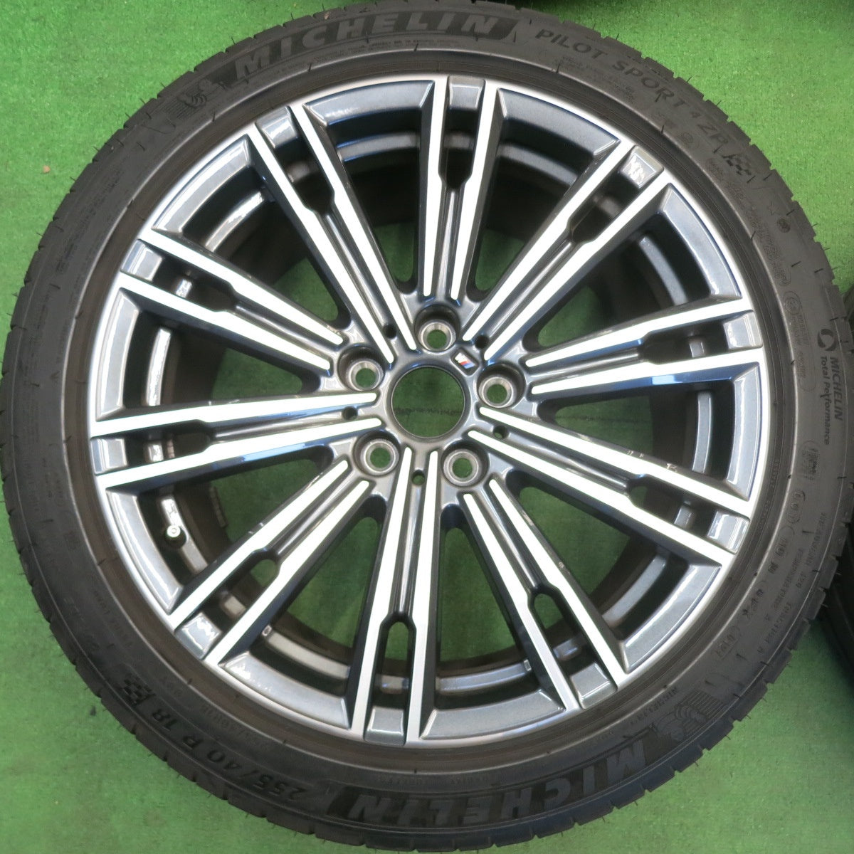 キレイ★BMW 3シリーズ G20 G21 Mスポーツ 純正 225/45R18 255/40R18 ミシュラン パイロットスポーツ4 ZP 18インチ PCD112/5H★6041105HAノ