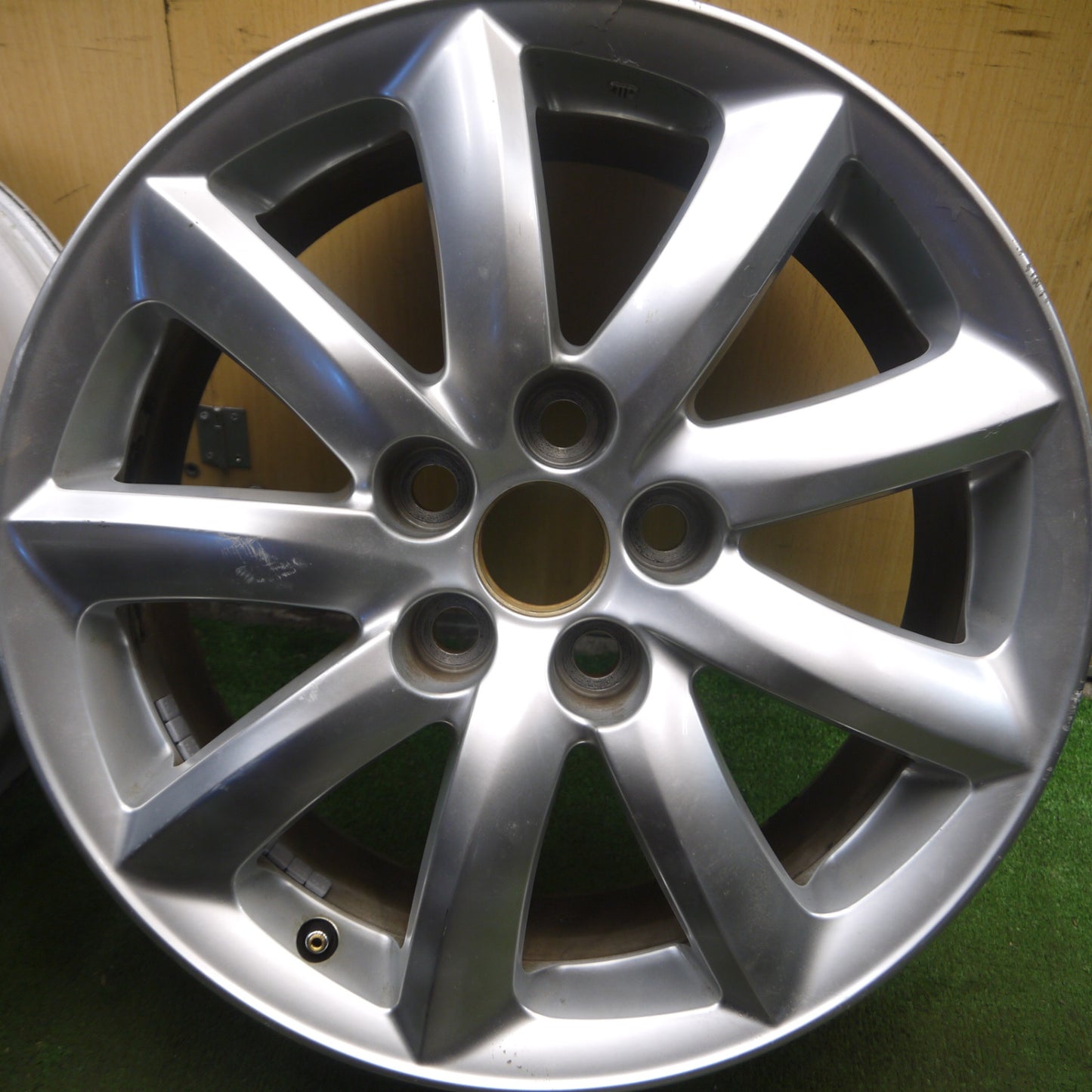 *送料無料* 4本価格★レクサス LS460 純正 ホイール 18インチ 18×7.5J PCD120/5H★4032207Hホ