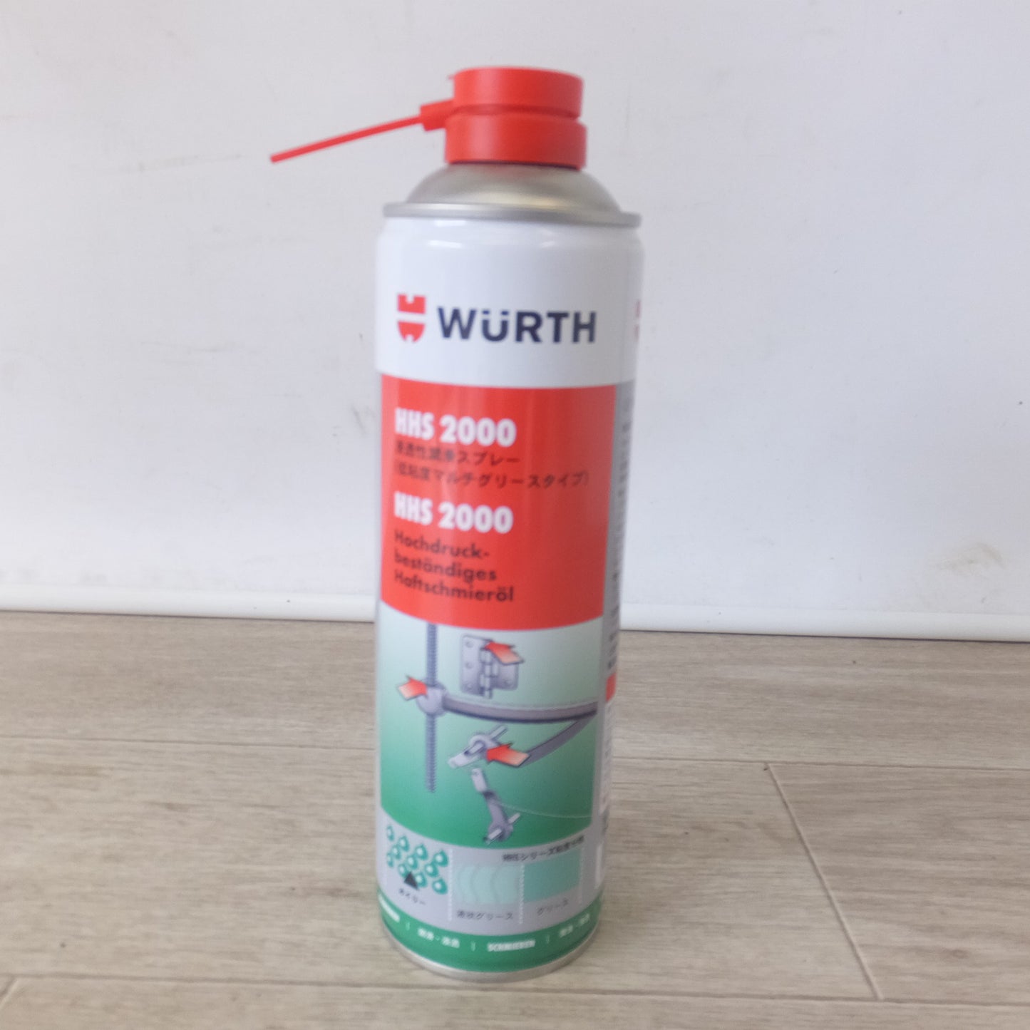 [送料無料] 未使用★ウルトジャパン WURTH 浸透性潤滑スプレー HHS2000 低粘度マルチグリースタイプ 0893 106 500ml 高性能潤滑剤★