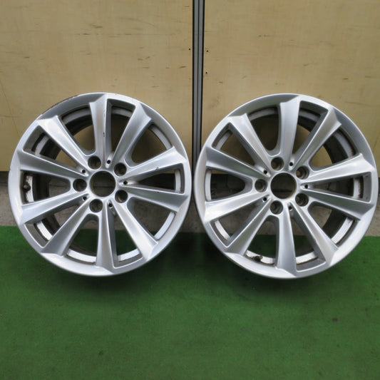 2本価格★BMW 5シリーズ F10 F11 純正 ホイール 17インチ 8J×17 PCD120/5H★6031103ナホ
