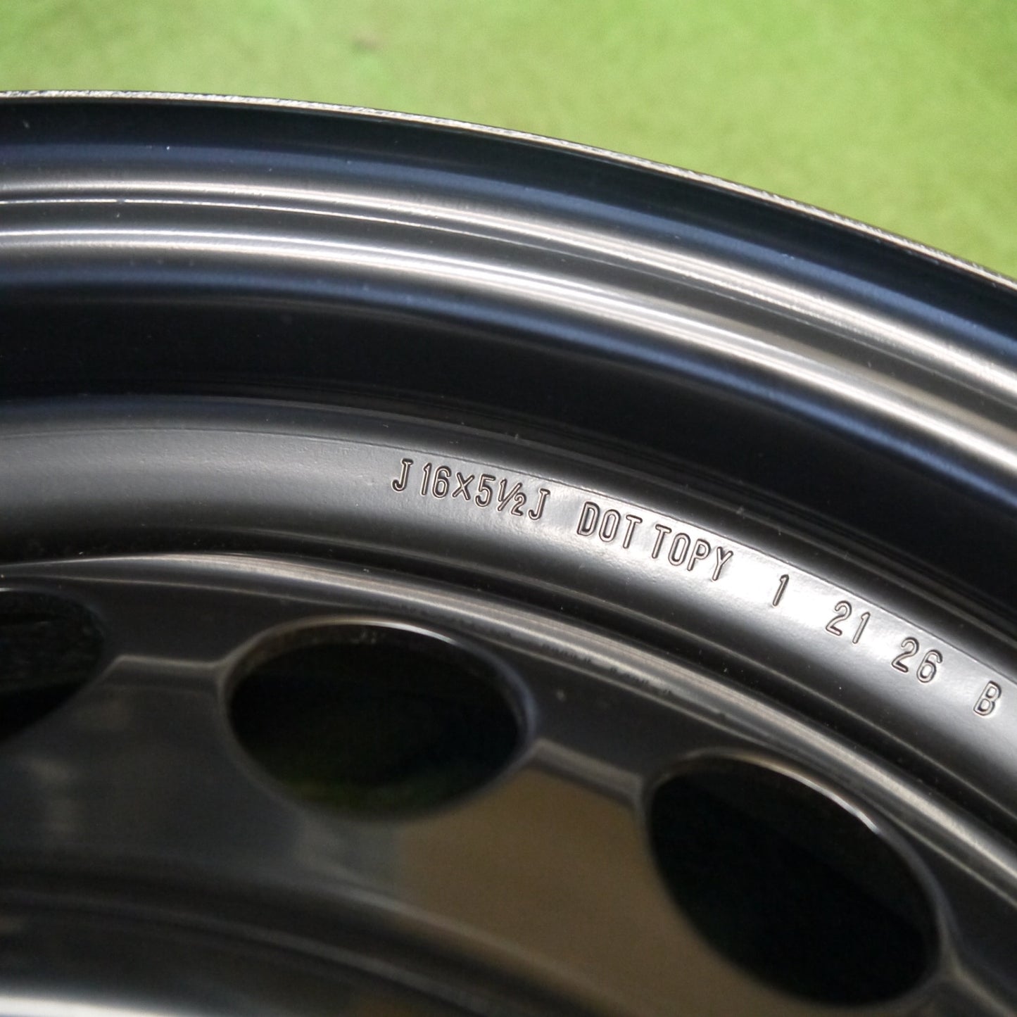 新車外し★日産 E13 ノート 純正 スチール ホイール 16インチ 16×5.5J PCD100/4H★6051908Hホ